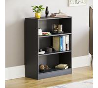 Vida Designs Bookcase Cambridge 3 Shelves Black