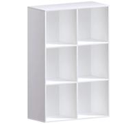 Vida Designs Bookcase Durham 6 Cube White