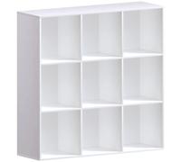 Vida Designs Bookcase Durham 9 Cube White