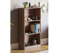 Vida Designs Cambridge 3 Tier Medium Bookcase Black