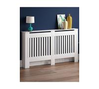 Vida Designs Chelsea MDF Radiator Cover Heating 820 x 1520 x 190 mm Home Discount White One Size