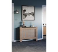 Vida Designs Chelsea MDF Radiator Cover Heating Cabinet, Unfinished Home Discount Brown XL