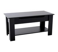 Vida Designs Coffee Table Lift Up Black