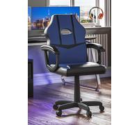 Vida Designs Comet Racing Office Gaming Adjustable UKFR Fabric Chair Home Discount Blue One Size
