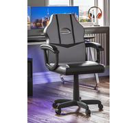 Vida Designs Comet Racing Office Gaming Adjustable UKFR Fabric Chair Home Discount Grey One Size