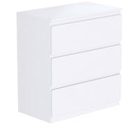 Vida Designs Drawer Chest Denver 3 Drawers White