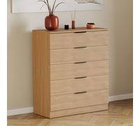 Vida Designs Drawer Chest Trega 5 Drawers Pine