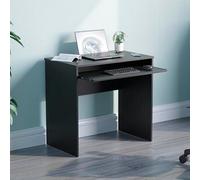 Vida Designs Huby Small Computer Desk, Home Office Compact Pc / Laptop Table, Gaming Study Portable, Workstation With Keyboard