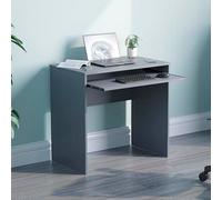 Vida Designs Huby Small Computer Desk, Home Office Compact Pc / Laptop Table, Gaming Study Portable, Workstation With Keyboard