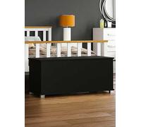 Vida Designs Leon Storage Ottoman Natural