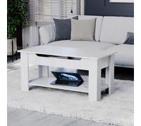 Vida Designs Lift Up Coffee Table Storage Living Room Furniture Home Discount White One Size