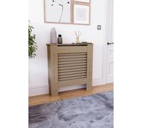 Vida Designs Milton Radiator Cover MDF 820 x 780 x 190 mm Home Discount Brown One Size