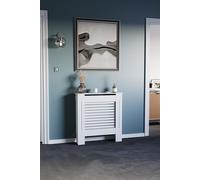 Vida Designs Milton Radiator Cover MDF 820 x 780 x 190 mm Home Discount White One Size