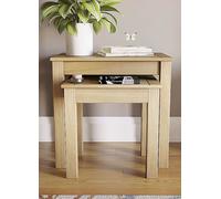 Vida Designs Panama Nest Of 2 Tables Natural