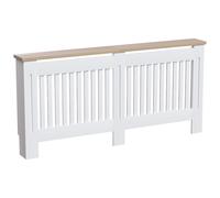 Vida Designs Radiator Cover Arlington White/Oak Effect Extra Large