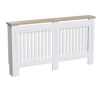 Vida Designs Radiator Cover Arlington White/Oak Effect Large