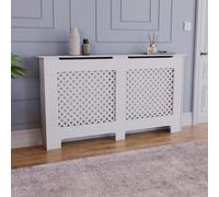 Vida Designs Radiator Cover Oxford White Large