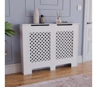 Vida Designs Radiator Cover Oxford White Medium