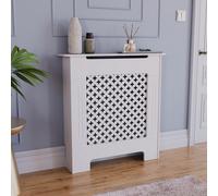 Vida Designs Radiator Cover Oxford White Small