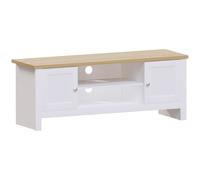 Vida Designs TV Unit Arlington White/Oak Effect