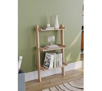 Vida Designs York 3 Tier Ladder Bookcase Black