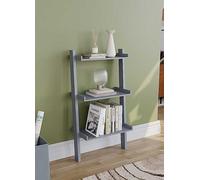 Vida Designs York 3 Tier Ladder Bookcase Black
