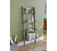 Vida Designs York 4 Tier Ladder Bookcase Black
