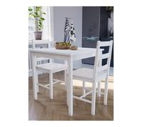 Vida Designs Yorkshire 2 Seater Dining Set Kitchen Furniture Home Discount White One Size
