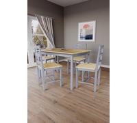 Vida Designs Yorkshire 4 Seater Dining Set Kitchen Dining Set Furniture Set Of 4 Home Discount Multi One Size