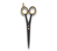 Vida Goods Hair Scissor 6" Professional Hair Cutting Scissors for Salon & Home Use Stainless Steel Barber Shears for Men, Women, Children & Adults (Black, 6.5 Inches)