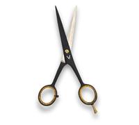 Vida Goods Hair Scissor 6" Professional Hair Cutting Scissors for Salon & Home Use Stainless Steel Barber Shears for Men, Women, Children & Adults (Black, 6 Inches)