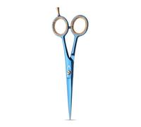 Vida Goods Hair Scissor 6" Professional Hair Cutting Scissors for Salon & Home Use Stainless Steel Barber Shears for Men, Women, Children & Adults (Blue, 6 Inches)
