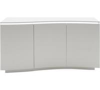 Vida Living Lazzaro Light Grey Matt Sideboard with LED