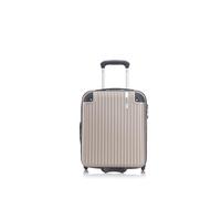 VIDA since 1995 VR628, Champagne (Gold), XS - Petite Cabine - 33-41L - 45x35x20cm - 2,4kg, hard case hard shell
