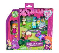 Vida the Vet, Check Up & Care Friendship Pack with 5 Action Figures, Stethoscope, Headlamp and Sticker Sheets, Kids’ Toys for Girls and Boys Aged 3 and up