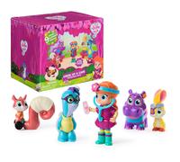 Vida the Vet Check Up & Care Friendship Pack with 5 Action Figures Stethoscope Headlamp & Sticker Sheets Kids Toys for Girls & Boys Ages 3 and up