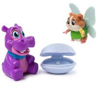 Vida the Vet, Tooth Fairy Wish Pack with Popcorn & Juno Toy Figures with a Tooth in Clam Shell Accessory, Kids Toys for Girls & Boys Ages 3 and up