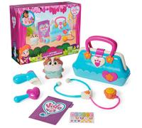 Vida the Vet Vets Bag with 5 Veterinary Doctor Kit Accessories 1 Popcorn Plush Toy & Stickers for Costume Play Kids Toys for Girls & Boys Ages 3+