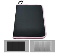 vidabita 6 PCS A4 Large Stamp and Die Storage Bag with Rubber Magnetic Sheets and Die Cut Storage Pockets Envelopes Binder, Die Storage Set Stencil Organizer for Card Making & Scrapbooking, A4RCB