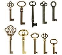 VIDABTE 10-Keys Universal Replacement Skeleton Keys Kit,Skeleton Key Set
