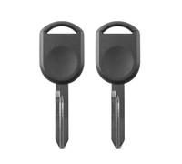 VIDABTE 80 Bit Ignition Car Key for 2000-2017 Ford Lincoln Mazda Mercury Ignition Transponder, H84 H92 40 80 Bit Key with chip, Uncut Ignition Chipped Keys (2 pcs)