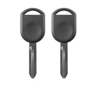 VIDABTE 80 Bit Ignition Car Key for 2000-2017 Ford Lincoln Mazda Mercury Ignition Transponder, H84 H92 40 80 Bit Key with chip, Uncut Ignition Chipped Keys (2 pcs)