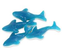 Vidal Blue Raspberry Dolphins 3Kg | Giant Blue & White Raspberry Flavoured Dolphin Sweets | Fun Animal-Themed Candy