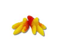 Vidal Chicken Feet | 1kg Bulk Tub | Chewy Fruit Flavoured Gummy Sweets | Gluten-Free Fun Candy