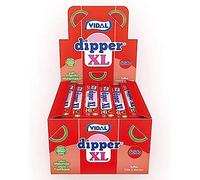 Vidal Dipper XL Treats, Soft Chewable Candy. Intense and delicious watermelon flavor.