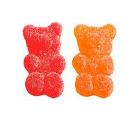 Vidal Giant Fizzy Bears 1kg | Fruit Flavoured Jelly Teddy Bears | Fizzy Sugar Coated Bulk Candy