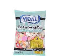 Vidal Ice Cream Softies Gummies, 1kg Bag