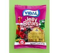 Vidal Jelly Bears, Fruit Flavoured Gummy Sweets, 500g