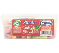 Vidal Jelly Filled Snails (Pack of 2, Total 240 Pieces)