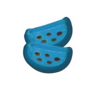 Vidal Liquorice Blue Raspberry Slice 1.5Kg | Blue Raspberry Flavoured Liquorice Pieces | Fun Slice-Shaped Chewy Sweets